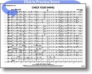Check Your Swing Jazz Ensemble sheet music cover